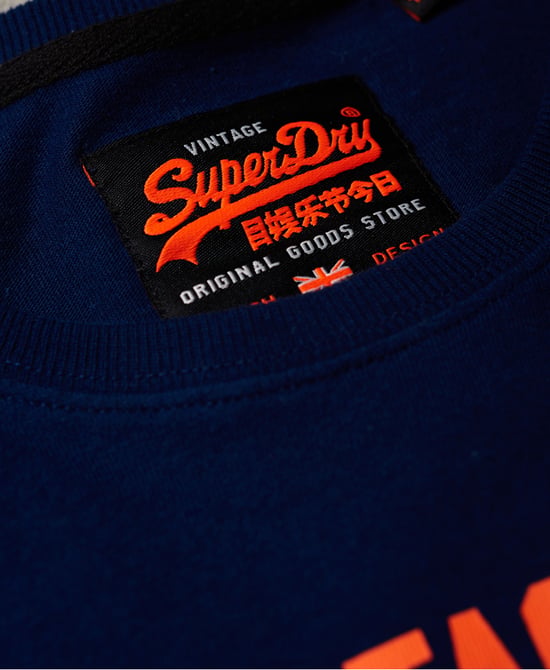 Superdry Shirt Shop Split Panel T-Shirt