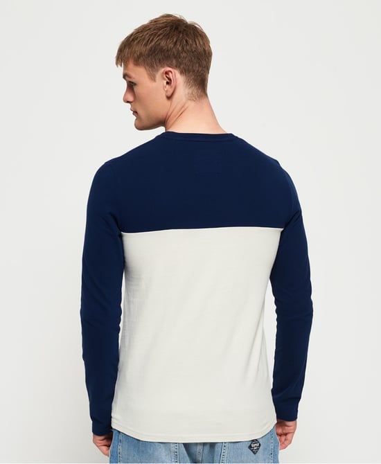 Superdry Shirt Shop Split Panel T-Shirt