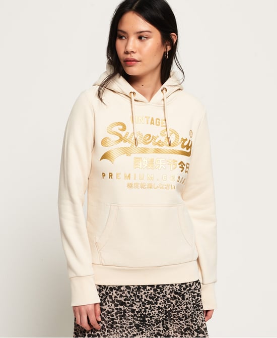 Superdry Vintage Logo Premium Luxe Hoodie