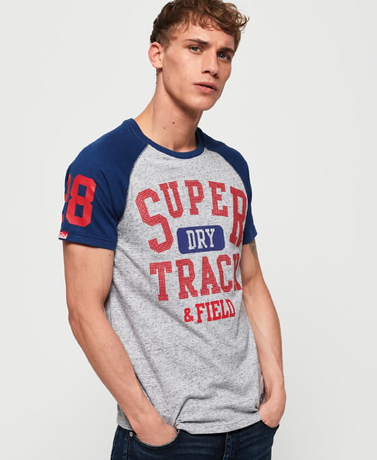 Superdry Track & Field Baseball T-Shirt