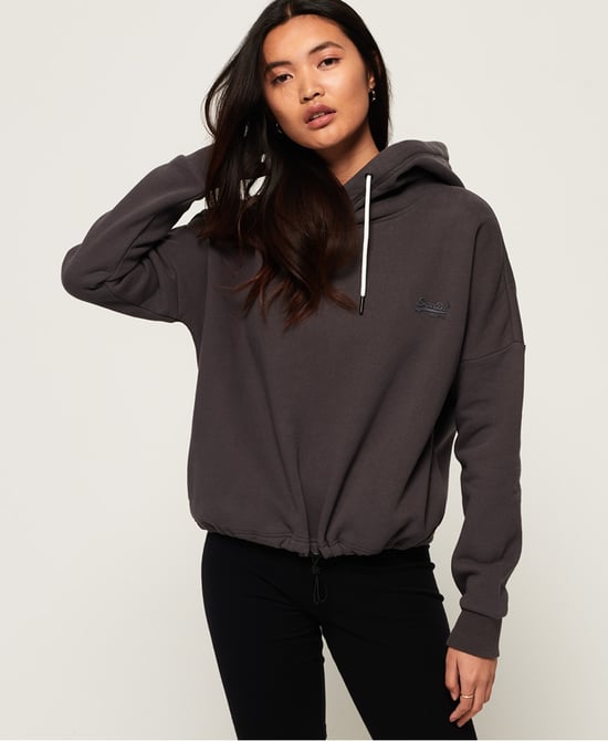 Superdry Orange Label Elite Crop Hoodie