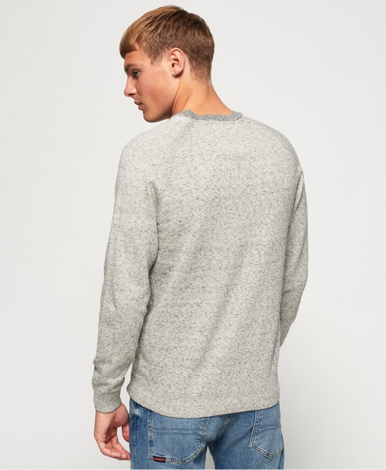 Superdry Orange Label Cotton Crew jumper