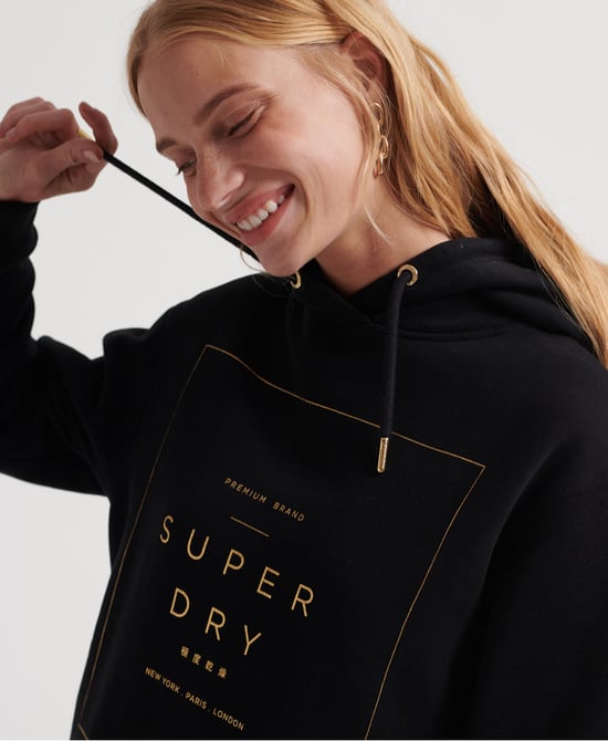 Superdry Oversized Scandi Hooded Dress