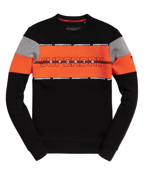 Superdry Gym Tech Cut Crew Sweatshirt