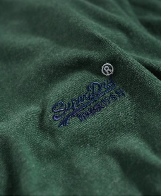 Superdry Organic Cotton Vintage Embroidery Vee T-Shirt