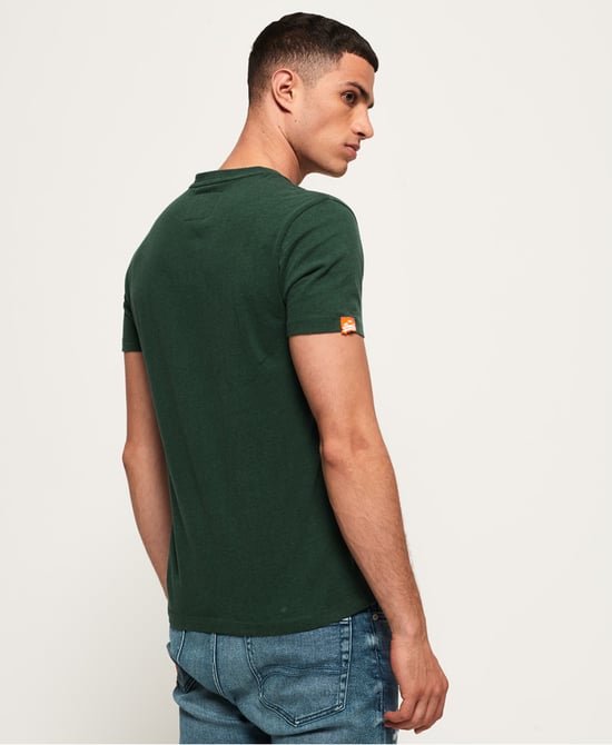 Superdry Organic Cotton Vintage Embroidery Vee T-Shirt