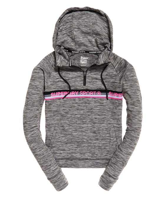Superdry Core Taped Half Zip Hoodie