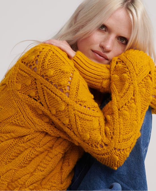 Superdry Sophie Ann Cable Knit