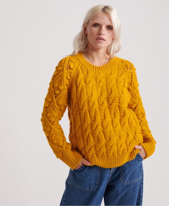 Superdry Sophie Ann Cable Knit