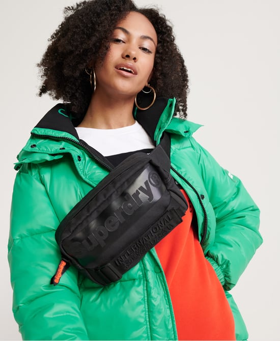 Superdry Panel long Sleeved Sweat Dress