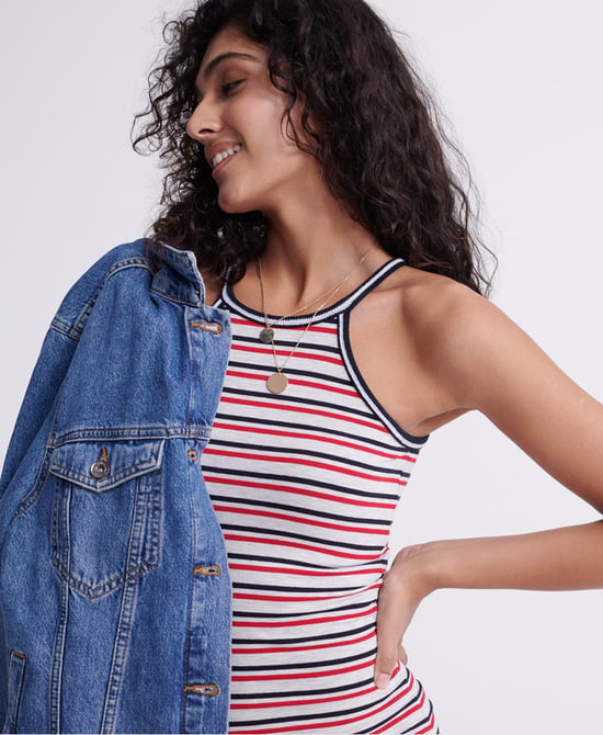 Superdry Tiana Graphic Midi Dress