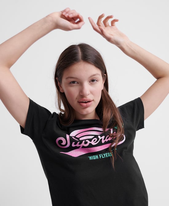 Superdry Neon Classic High Flyers T-Shirt
