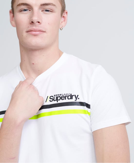 Superdry Core Logo Sport Stripe T-Shirt