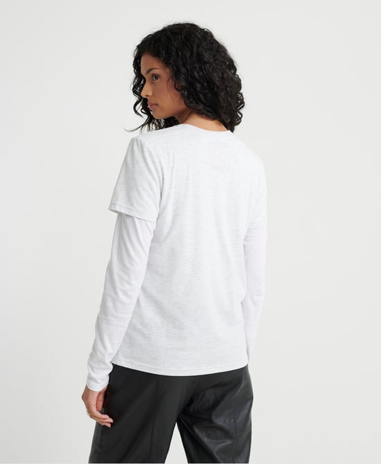 Superdry Swiss Logo Cascade T-Shirt