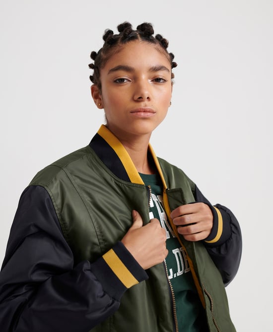 Superdry Longline Bomber Jacket