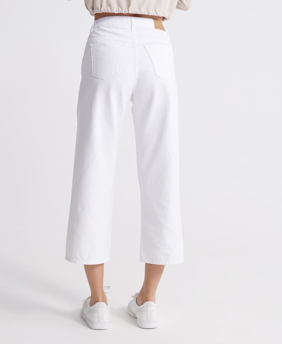 Superdry Wide Leg Crop Jeans