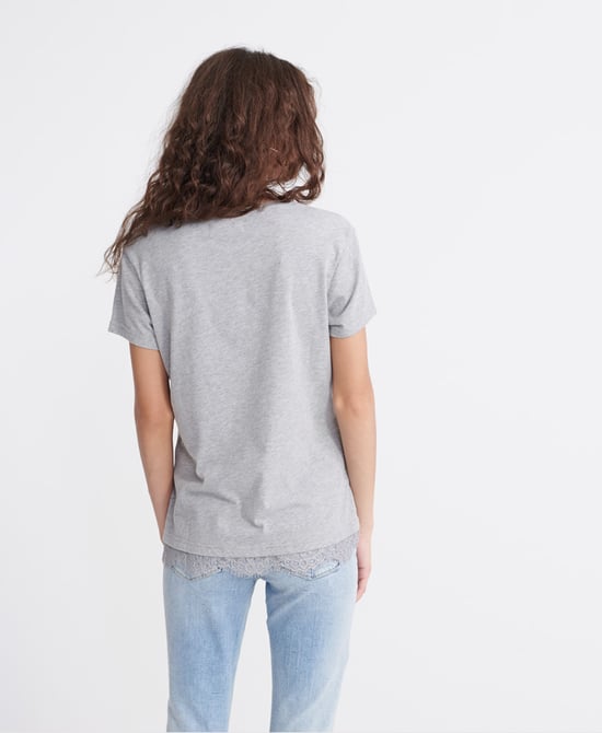 Superdry Tilly Lace Graphic T-Shirt