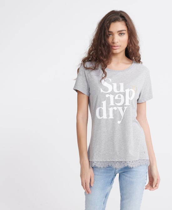 Superdry Tilly Lace Graphic T-Shirt