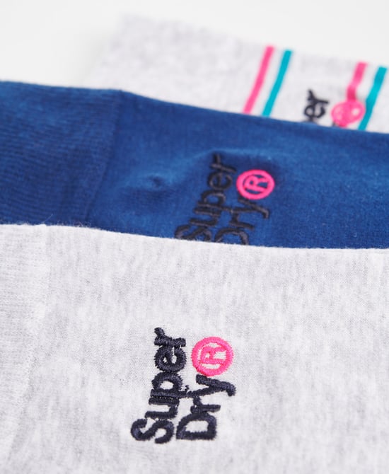 Superdry Organic Cotton City Sock Triple Pack - Image 5