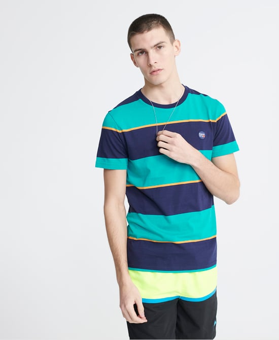 Superdry  Organic Cotton Collective Stripe T-Shirt