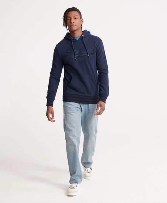Superdry Vintage Logo Embroidered Loopback Hoodie