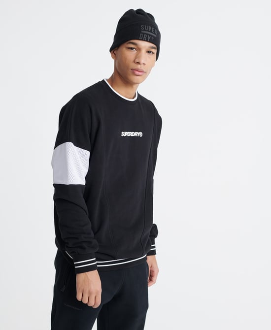 Superdry Future Mascot Airtex Loopback Crew Sweatshirt