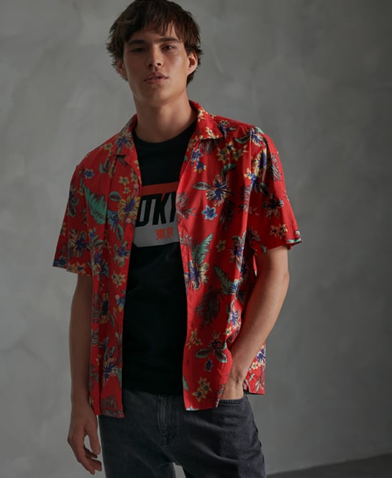 Superdry Hawaiian Box Short Sleeve Shirt