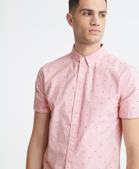 Superdry Classic Shoreditch Print Short Sleeved Shirt