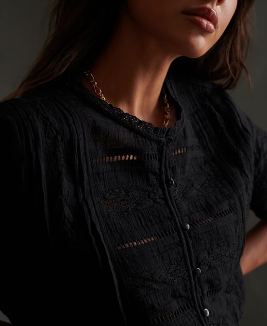 Superdry Ellison Textured Blouse