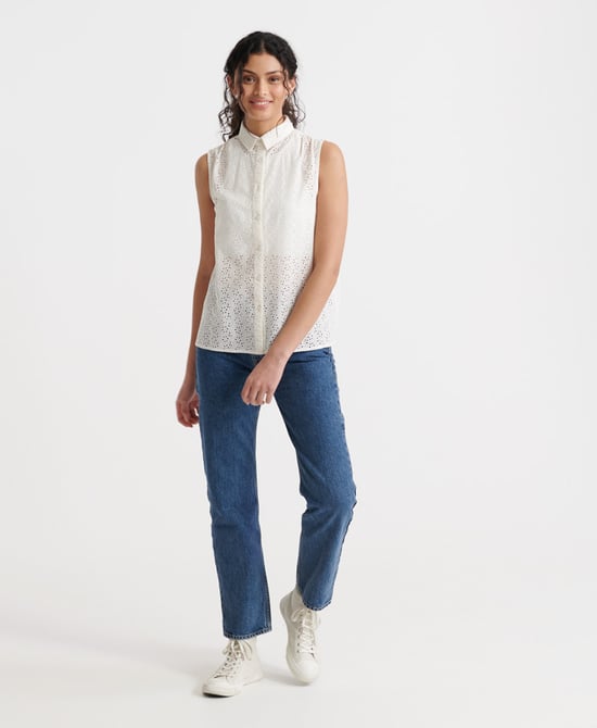 Superdry Tilly Broderie Shirt