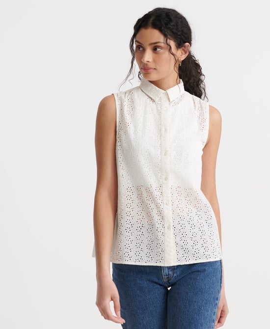 Superdry Tilly Broderie Shirt