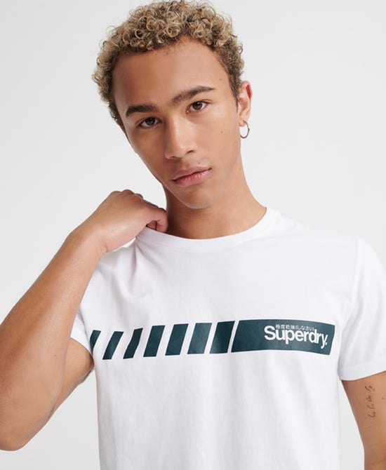 Superdry Core Logo Sport Stripe T-Shirt