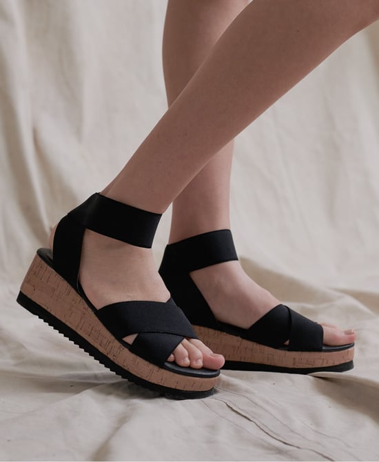 Superdry Alchemy Cork Effect Sandals