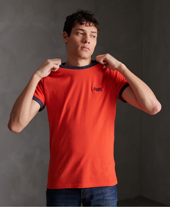 Superdry Organic Cotton Ringer T-Shirt