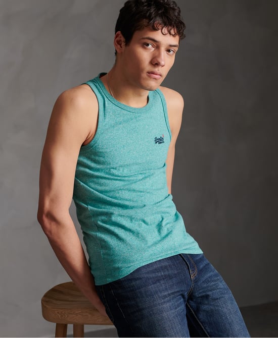 Superdry Organic Cotton Vintage Embroidery Vest Top