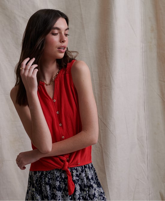Superdry Morgan Lace Blouse