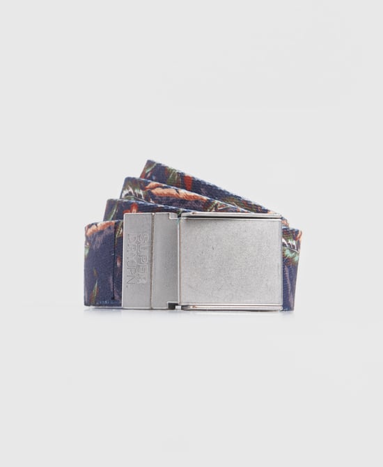 Superdry Reversible Printed Canvas Belt