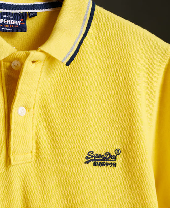 Superdry Organic Cotton Classic Poolside Pique Polo Shirt
