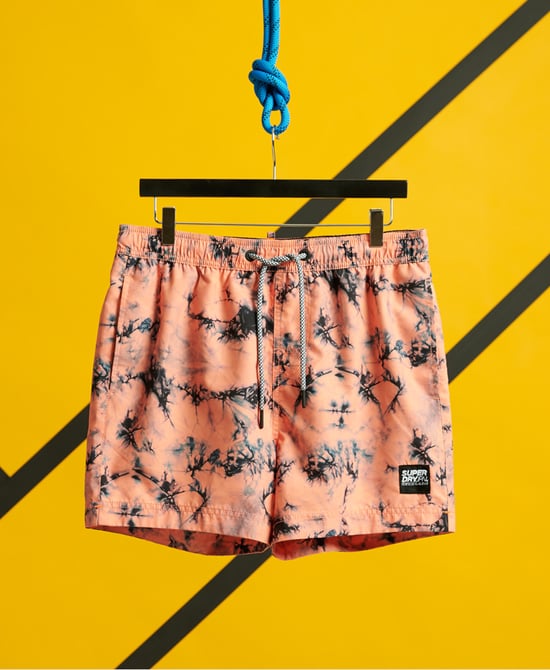 Superdry Tie Dye Volley Swim Shorts