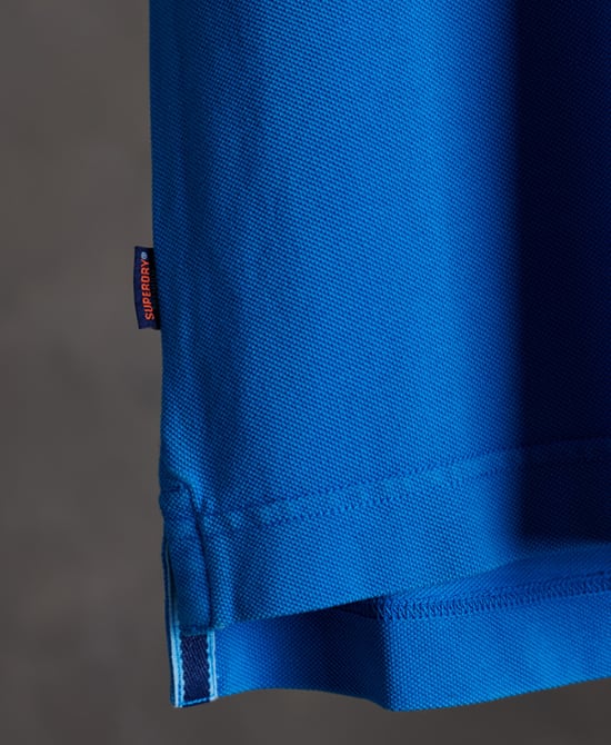 Superdry Organic Cotton Vintage Destroyed Polo Shirt