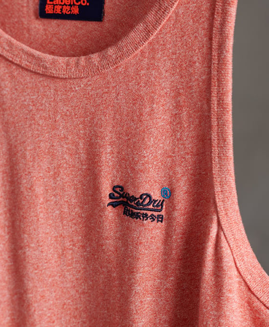 Superdry Organic Cotton Vintage Embroidery Vest Top