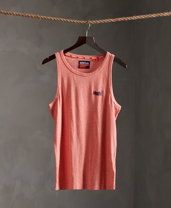 Superdry Organic Cotton Vintage Embroidery Vest Top
