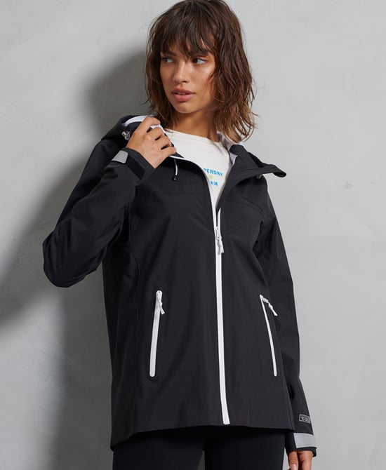Superdry Hydrotech Harpa Waterproof Jacket - Image 1