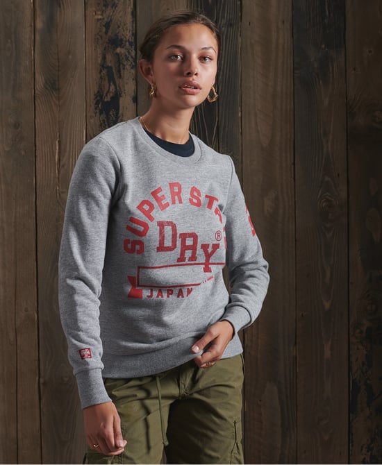 Superdry Track & Field Classic Crew Sweatshirt