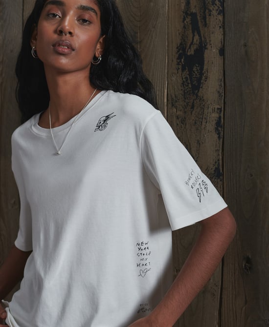 Superdry Super Embroidered City T-Shirt
