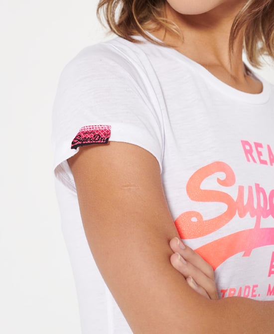 Superdry Vintage logo Burnout T-Shirt