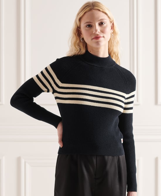 Superdry Whitaker Stripe Crew Jumper