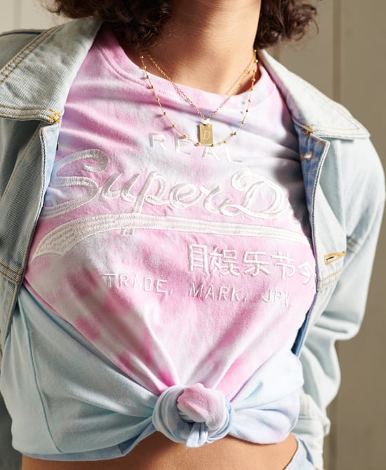 Superdry Vintage Logo Tie-Dye T-shirt