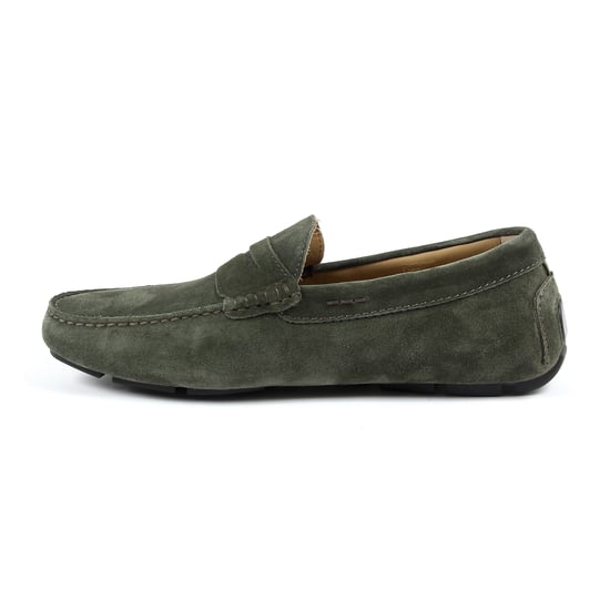 V 1969 Italia Mens Loafer Green STEWART