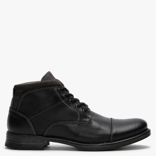 Ottonkern Leather Casual Ankle Boots